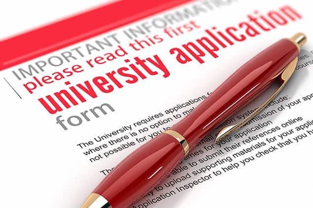 University Application Form