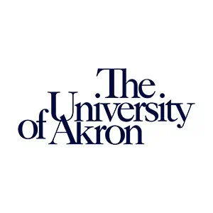 The University of Akron logo