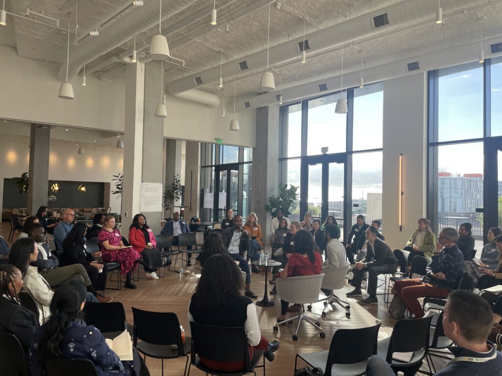 Attendees at the WES Investment Partners gathering.