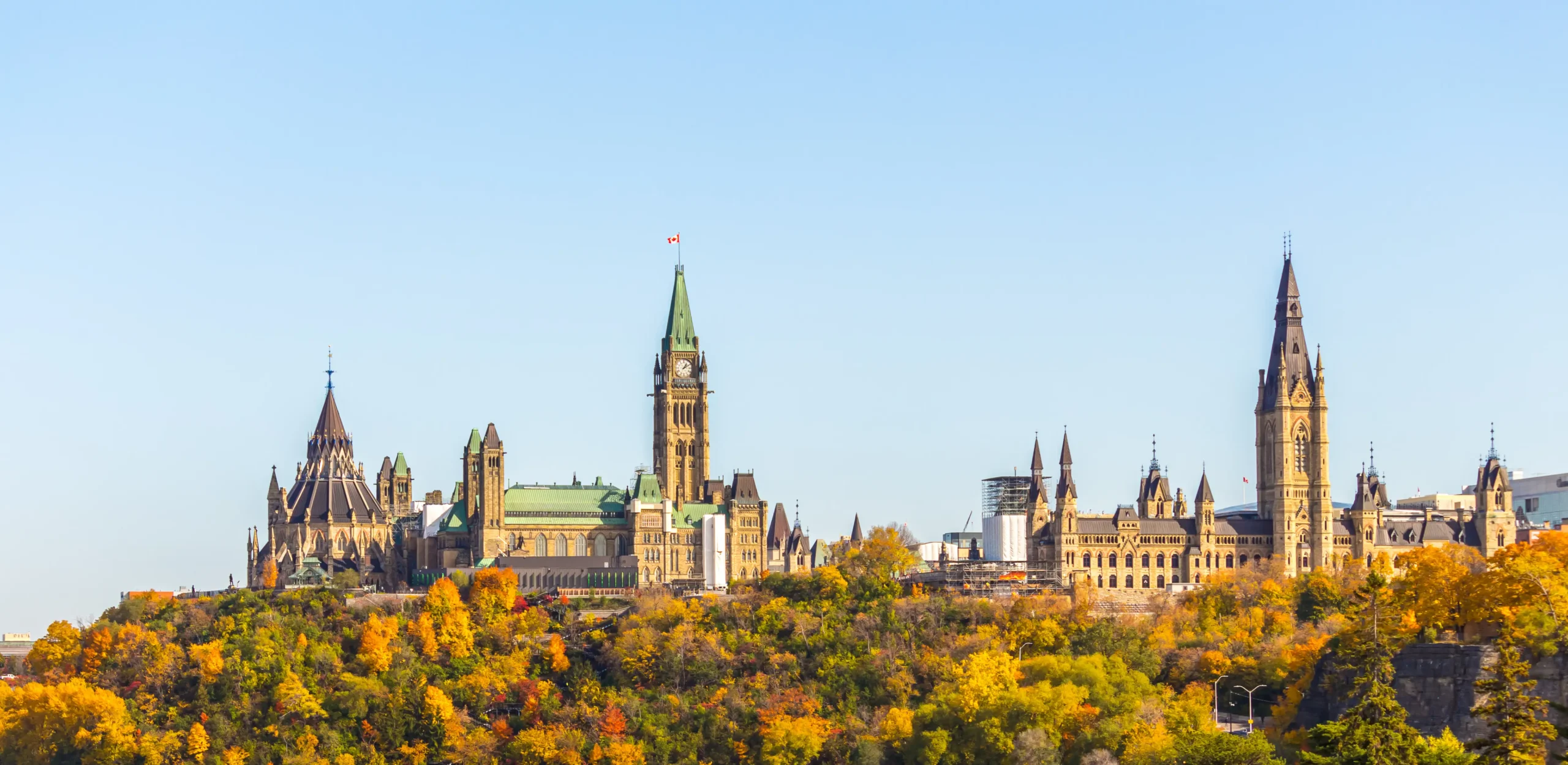 Canada parliament landscape
