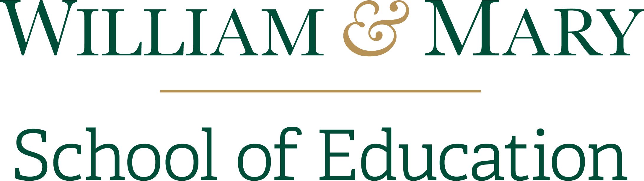 William & Mary School of Education logo