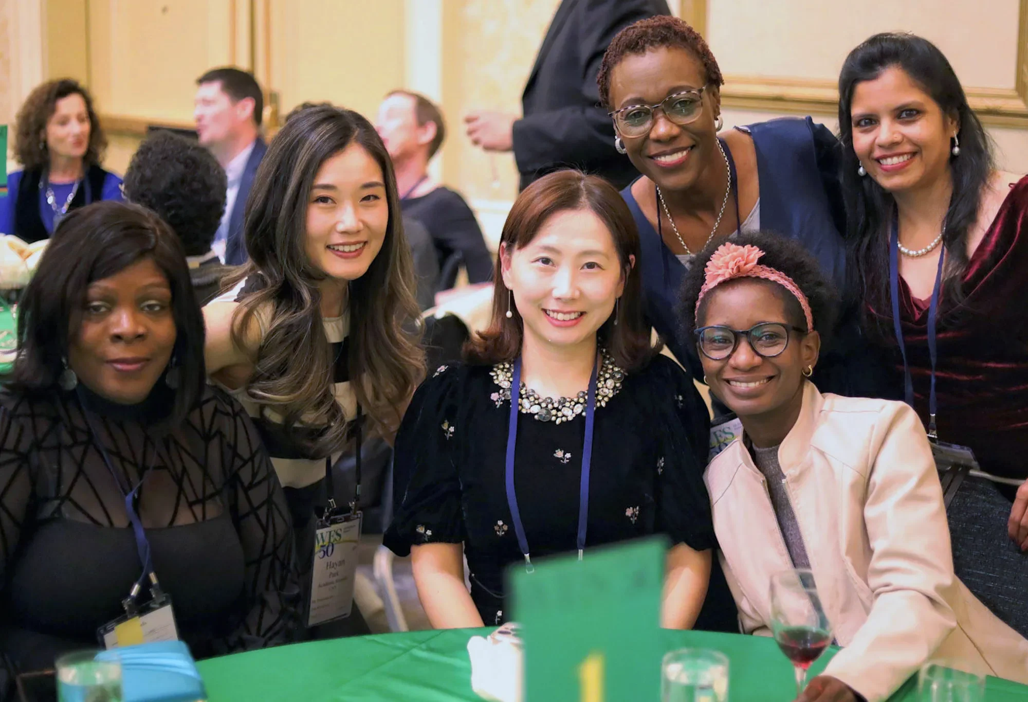 A diverse group of WES Employees at the WES 50th anniversary retreat